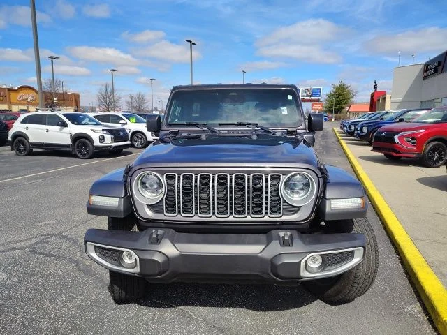 Used 2025 Jeep Wrangler 4xe Sahara 4XE with VIN 1C4RJXP63SW600938 for sale in Indianapolis, IN