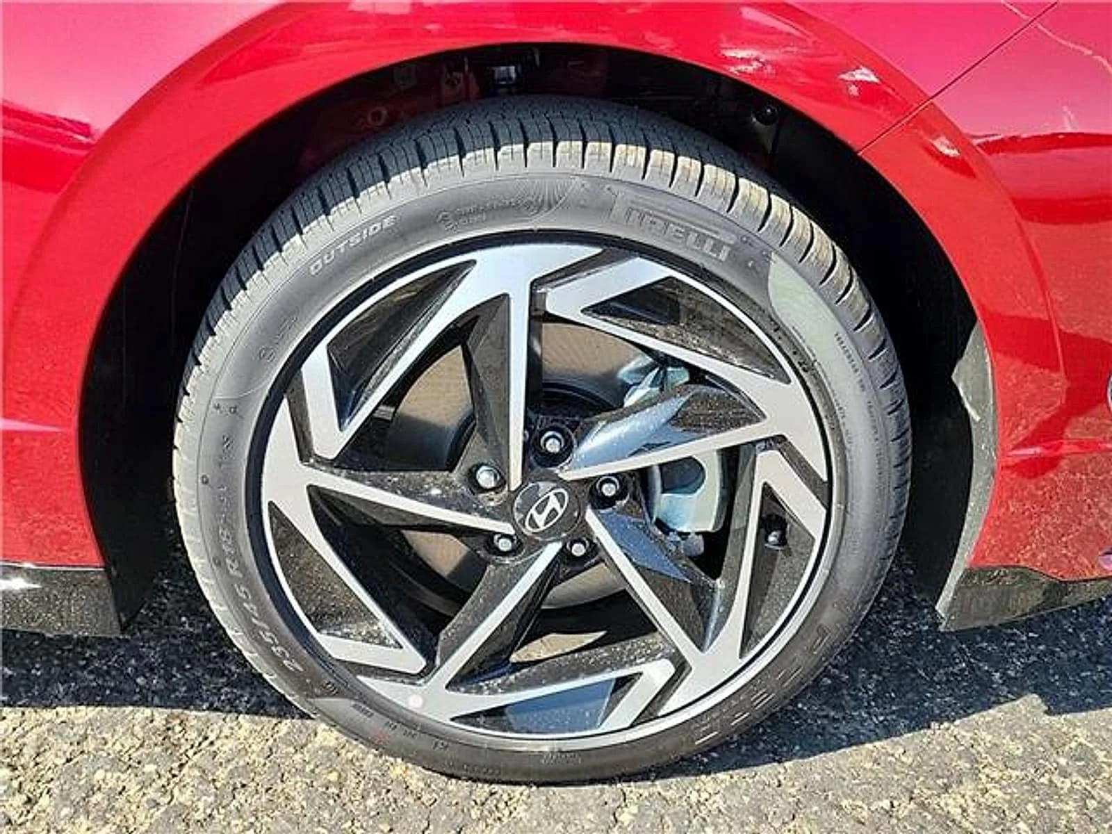 New 2026 Red Hyundai SEL Sport image 7