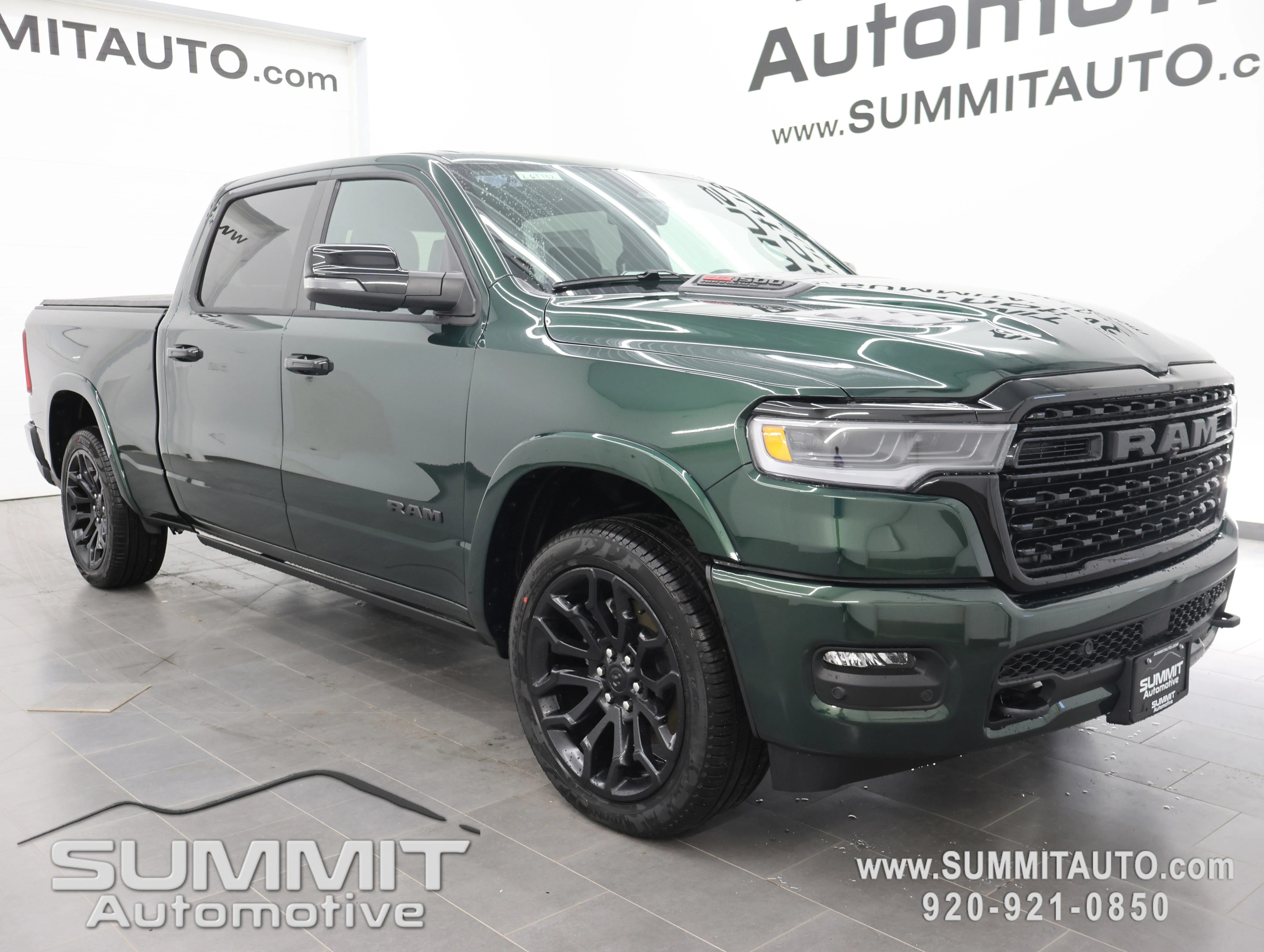 New 2026 Serrano-Green Metallic Exterior Paint RAM Limited image 2
