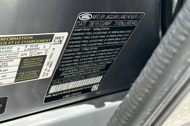 Used 2020 Eiger Grey Metallic Land Rover HSE Dynamic image 28