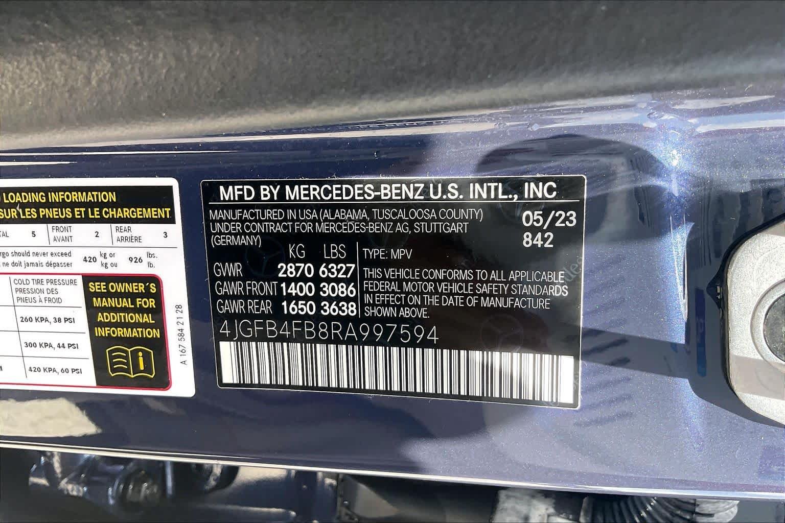 Used 2024 Twilight Blue Metallic Mercedes-Benz GLE 350 image 34