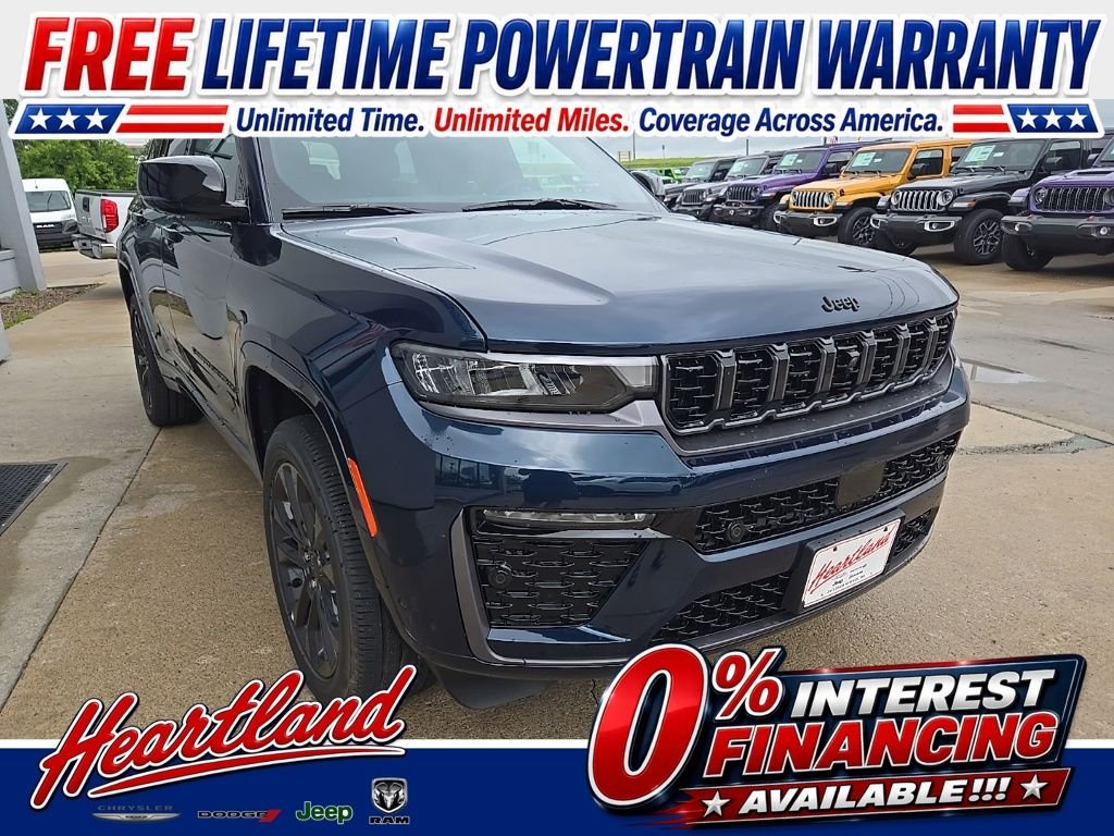 New 2026 Fathom Blue Pearl-Coat Exterior Paint Jeep Limited Reserve image 15