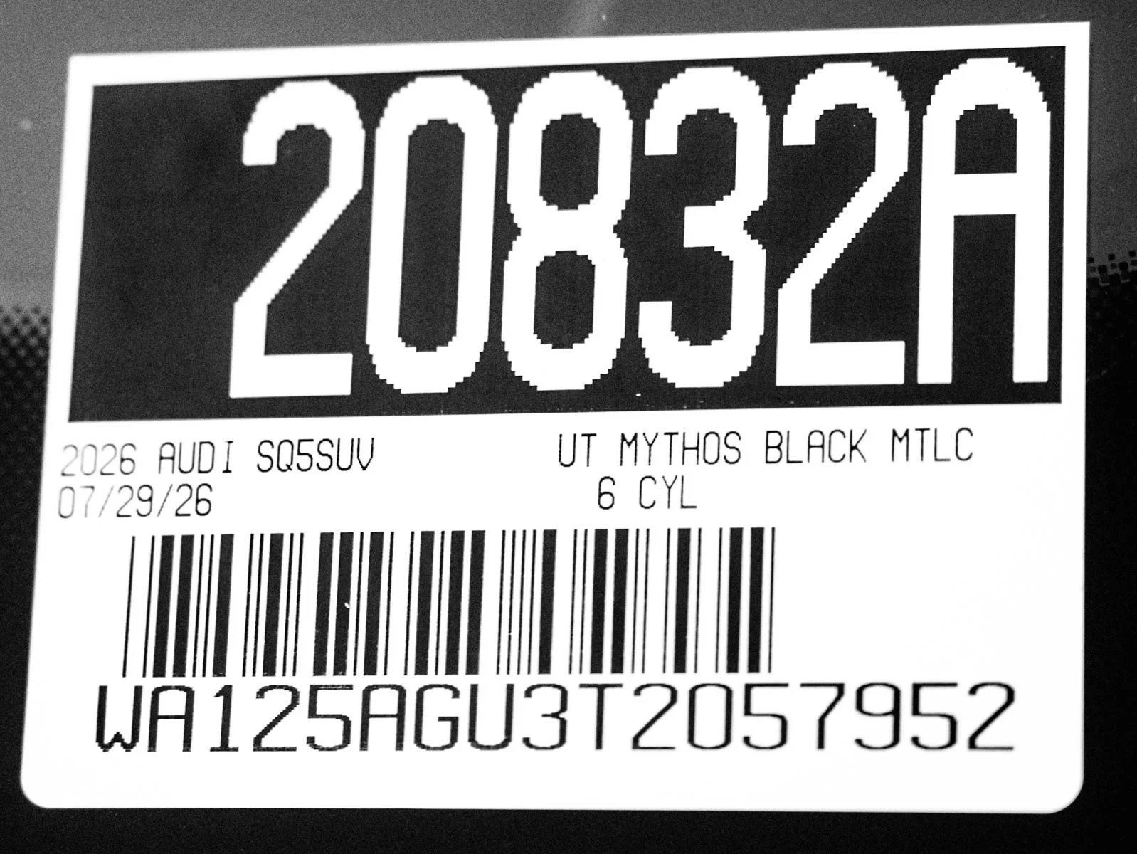 New 2026 Mythos Black Metallic Audi Premium Plus image 28
