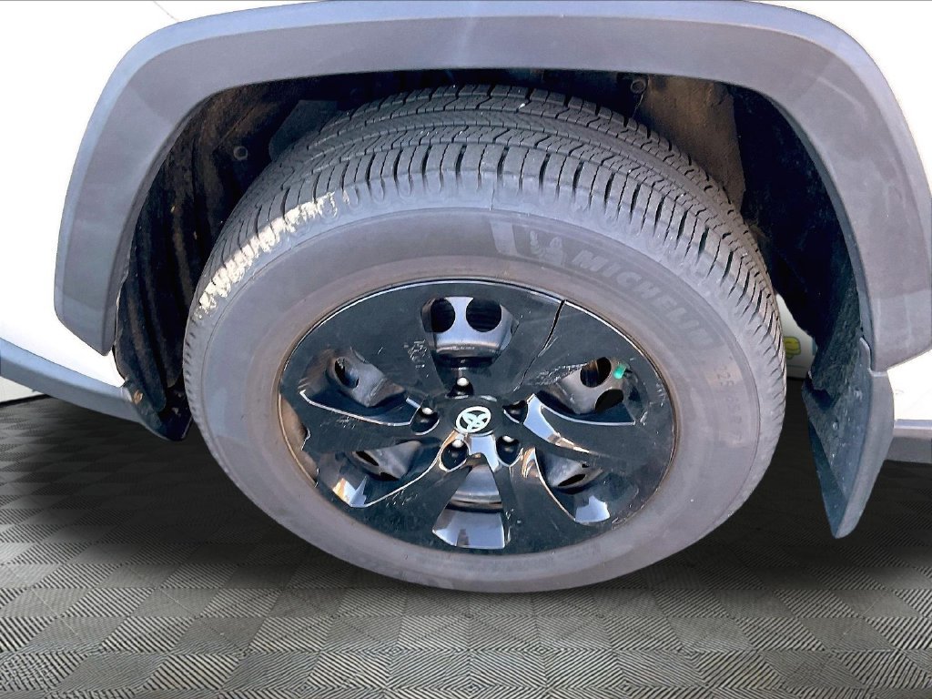 Used 2021 Super White Toyota LE image 7