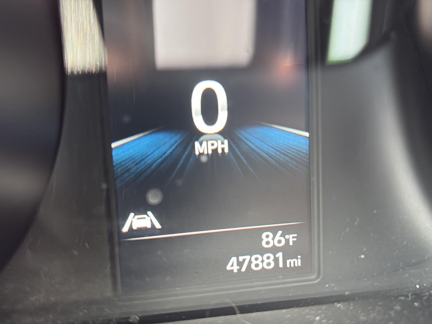 Used 2022 Electric Shadow Hyundai Blue image 3