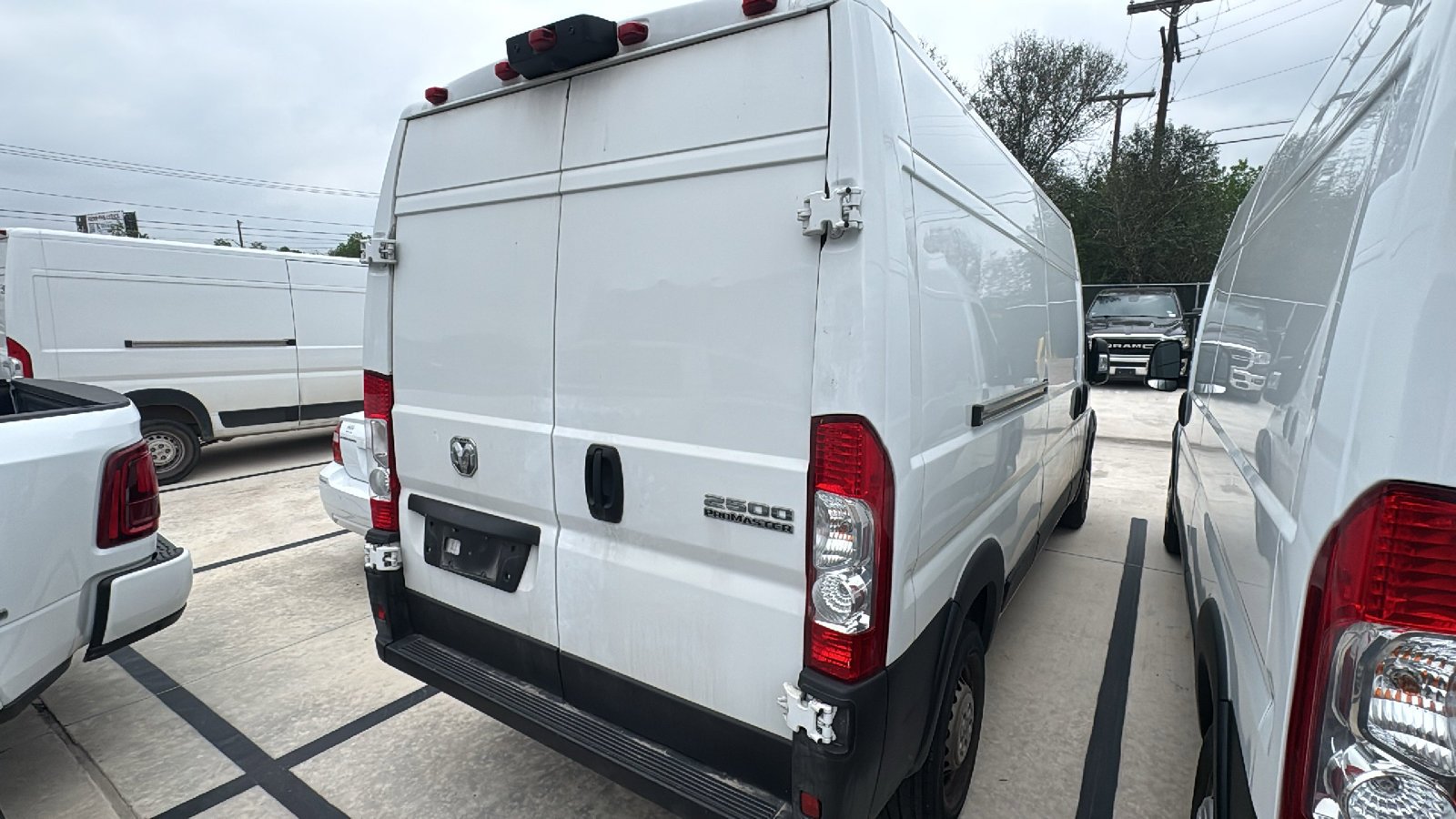 Used 2025 Bright White Clearcoat Ram Tradesman image 4