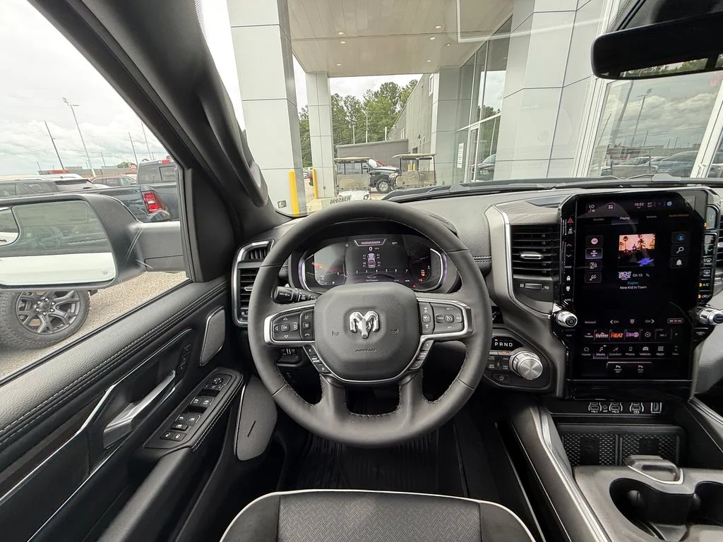 New 2026 Bright White Clear-Coat Exterior Paint RAM Laramie image 10