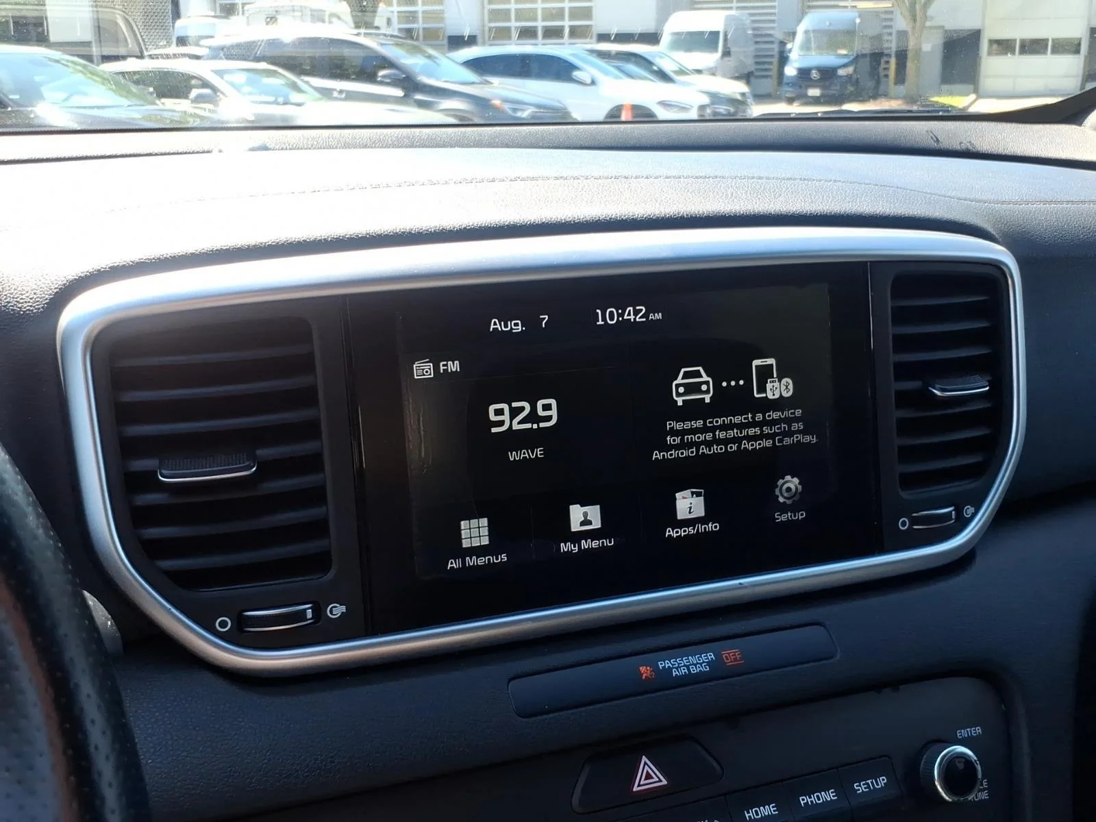 Used 2020 Burnished Copper Kia S image 19