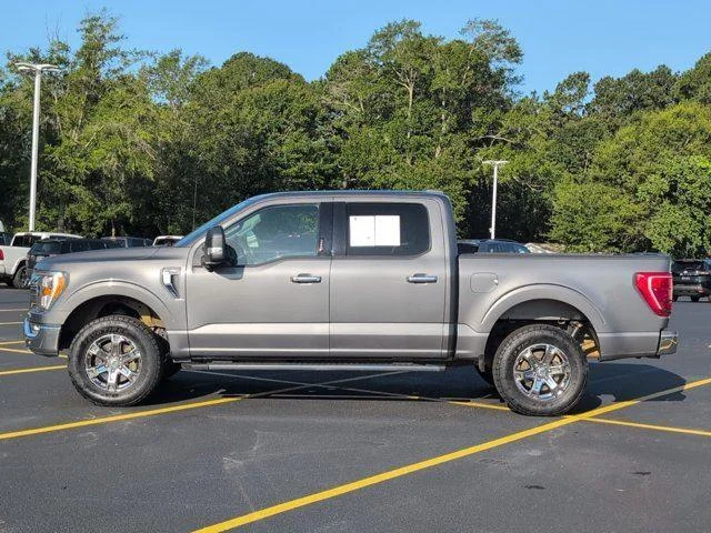 Used 2021 Carbonized Gray Ford XLT image 2