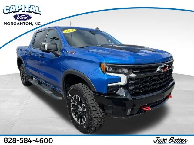 Used 2022 Blue Chevrolet ZR2 image 1