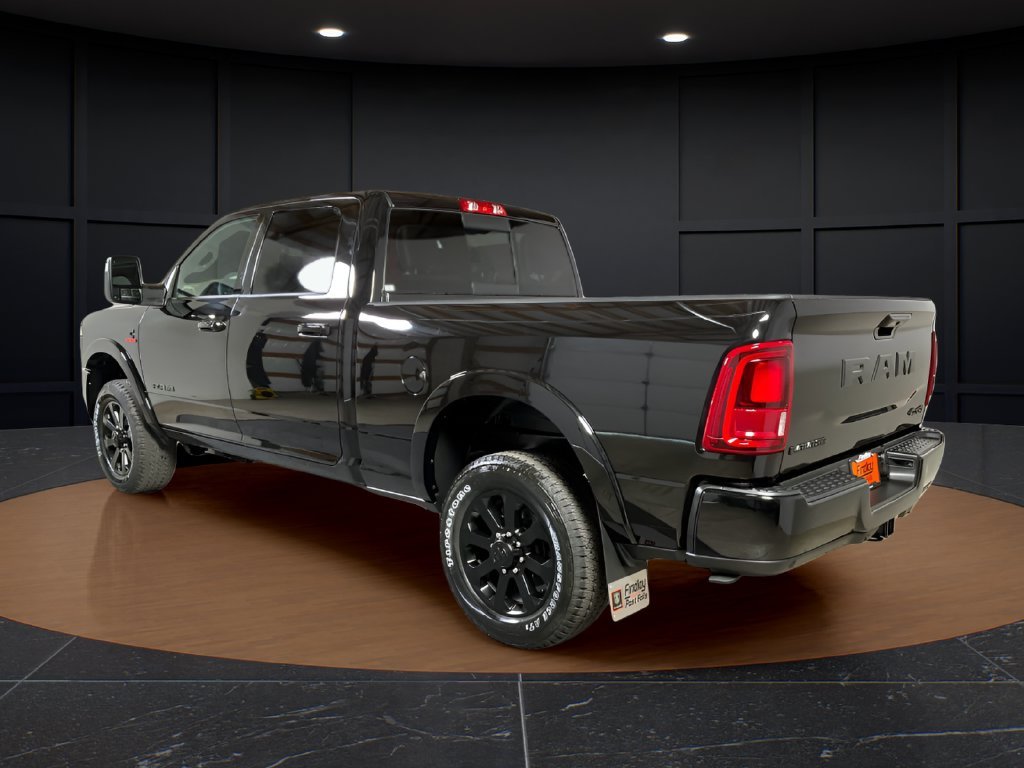 New 2027 Diamond Black Crystal Pearl-Coat Exterior Paint RAM Laramie image 3