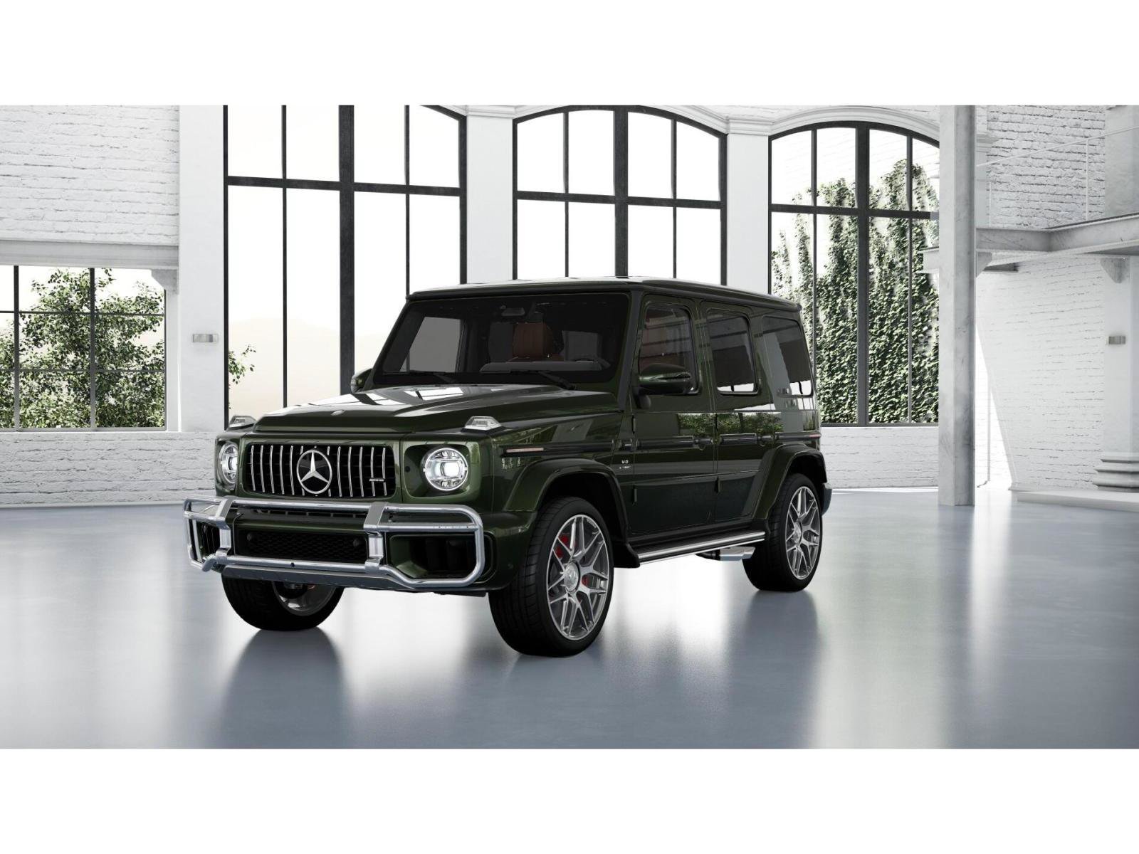 New 2027 MANUFAKTUR Olive Metallic Mercedes-Benz AMG® G 63 image 14