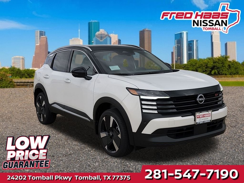 New 2026 Aspen White TriCoat / Super Black Two-tone Nissan SR image 1
