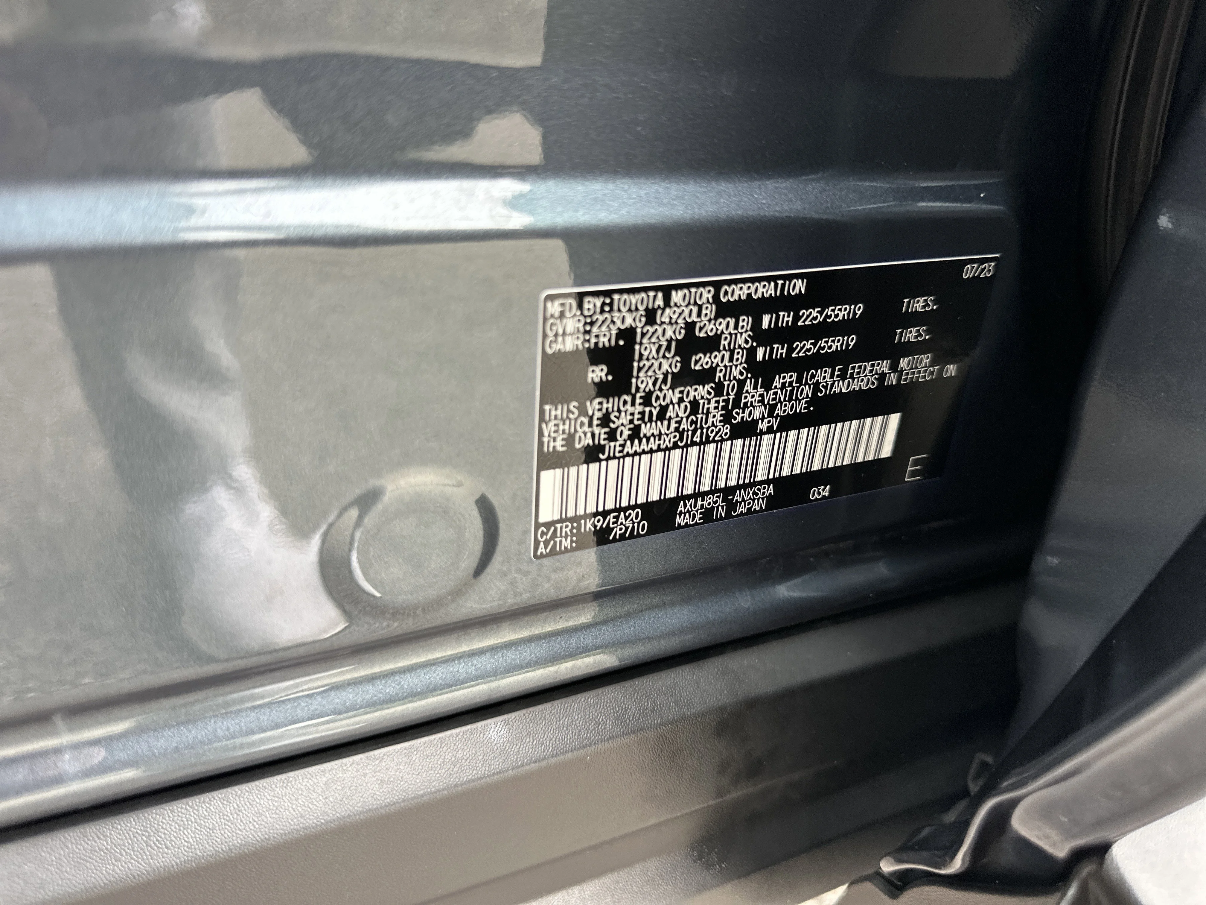 Used 2023 Coastal Gray Metallic Toyota Limited image 33