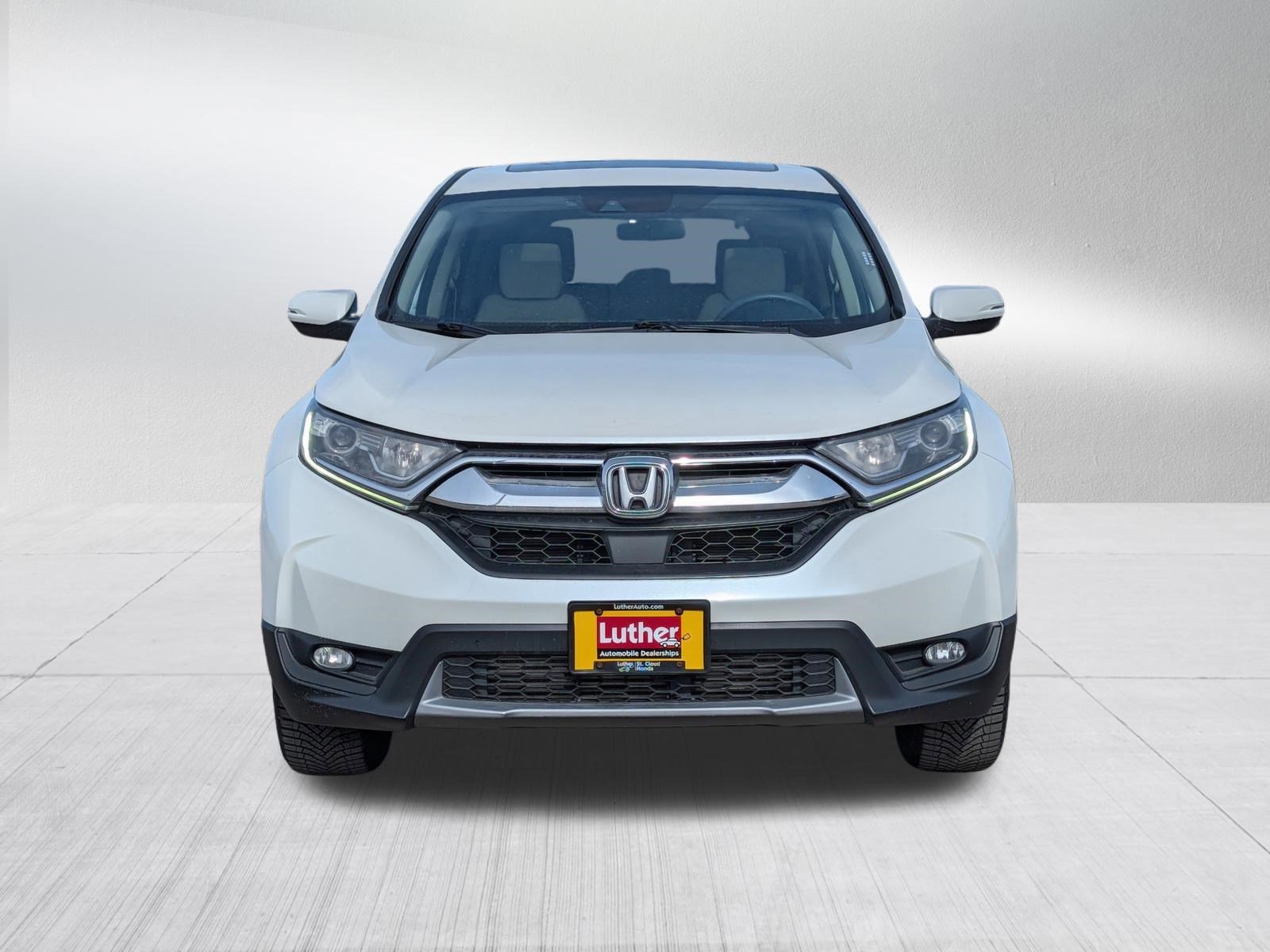 Used 2018 Honda CR-V EX with VIN 5J6RW2H57JL002405 for sale in Waite Park, Minnesota