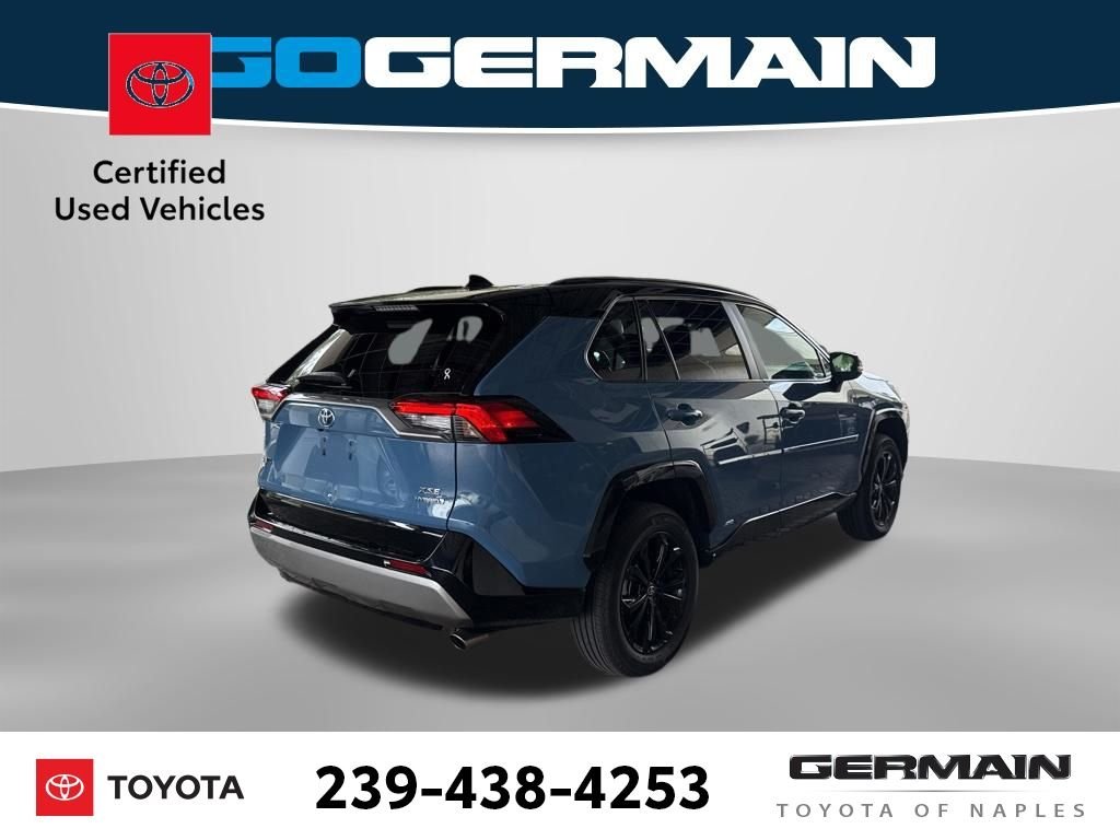Used 2024 Blue Toyota XSE image 8
