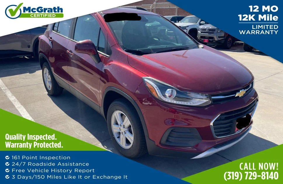 Used 2022 Red Chevrolet LT image 1