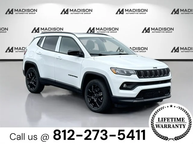 New 2026 White Jeep Latitude image 3