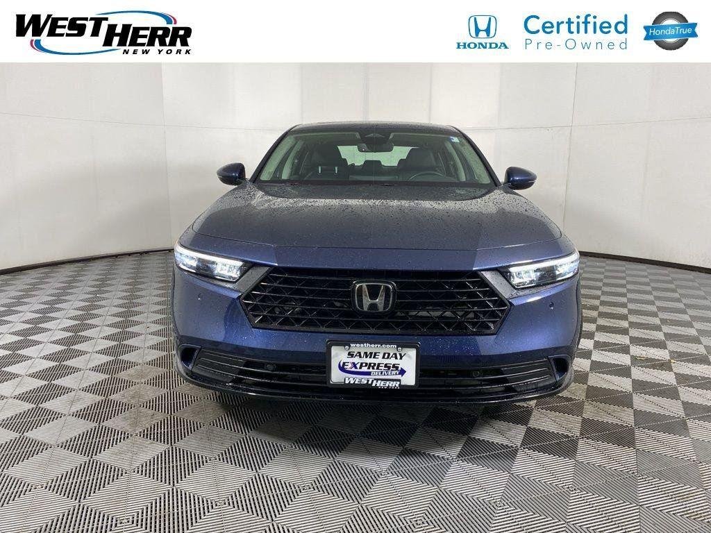Certified Used 2024 Canyon River Blue Metallic Honda EX-L image 2