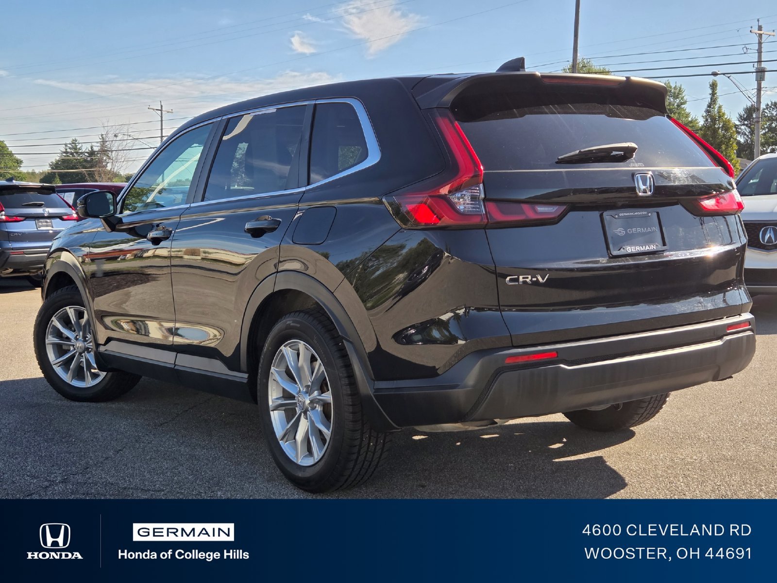 Used 2024 Crystal Black Pearl Honda 1.5T AWD EX image 14