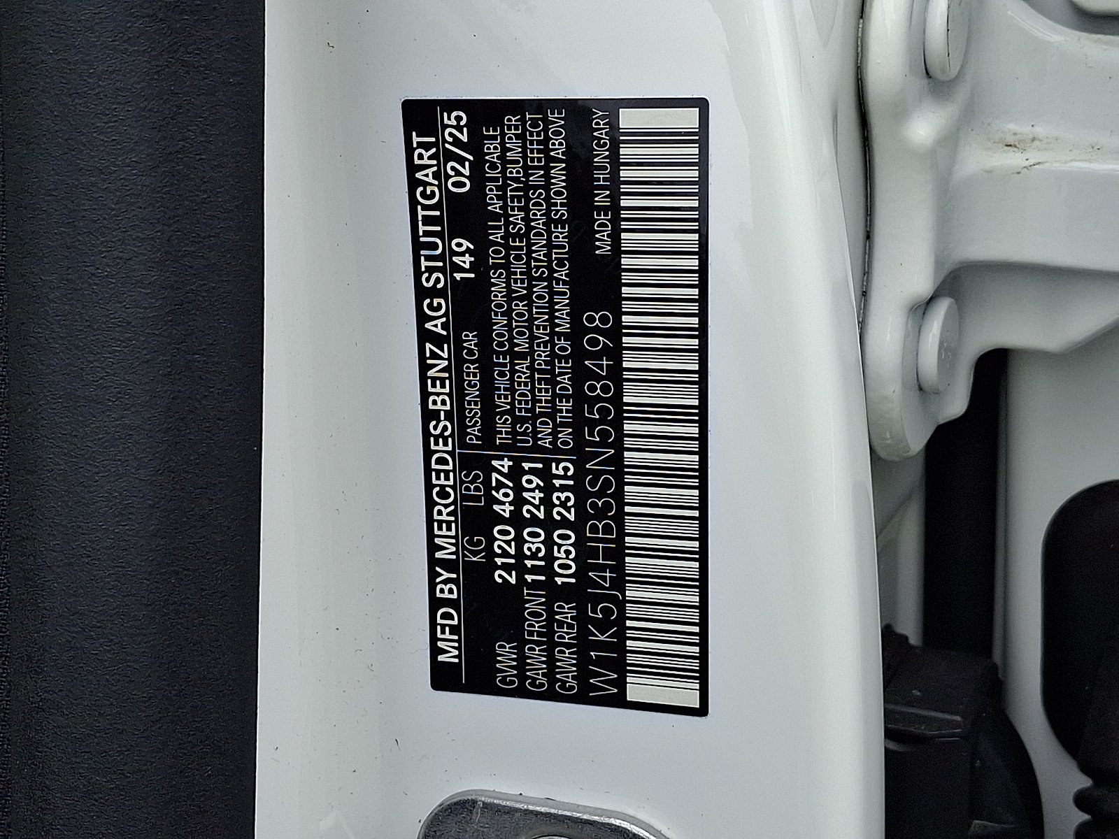 Certified Used 2025 Polar White - 149 Mercedes-Benz 4MATIC® image 26