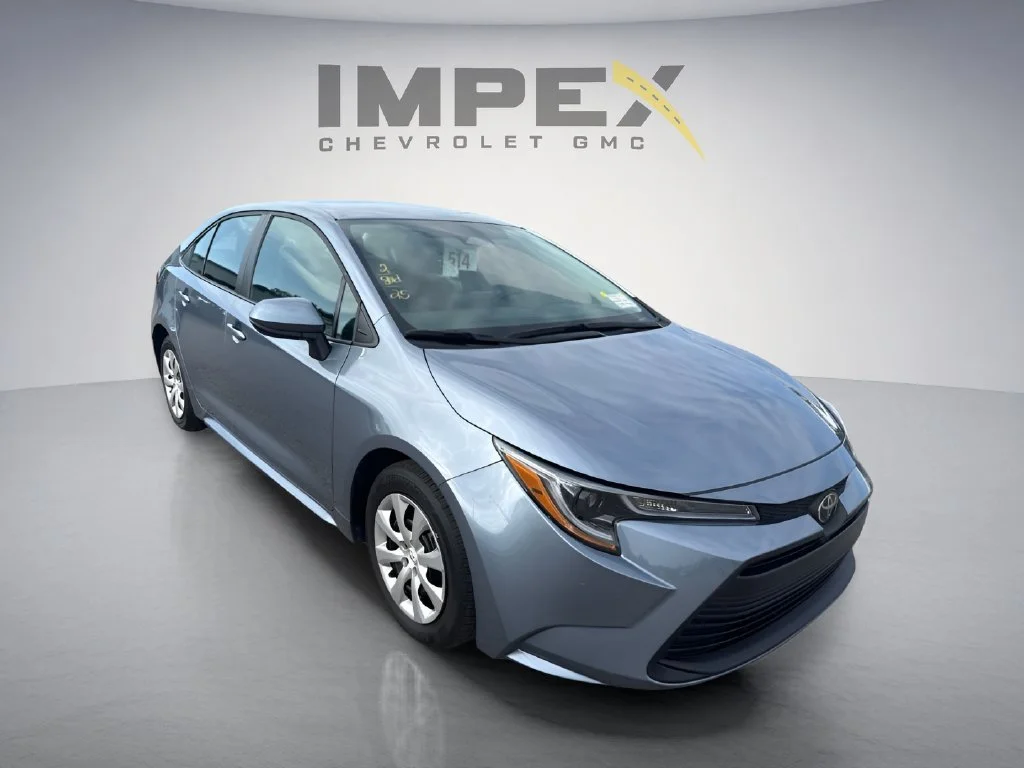 Used 2025 Light Blue Toyota LE image 7