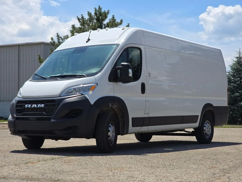 Used 2023 Bright White Clearcoat Ram High Roof image 8