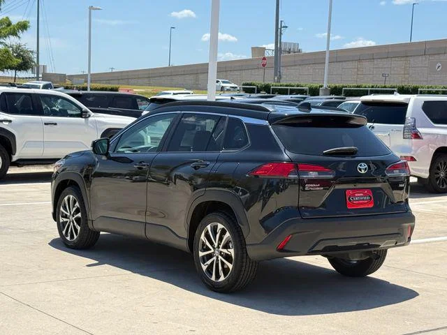 Certified Used 2025 JET BLACK Toyota XLE image 38