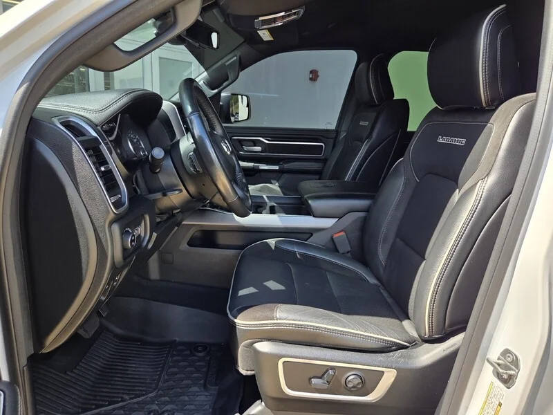 Used 2020 Ivory White RAM LARAMIE 4X2 CREW CAB 5