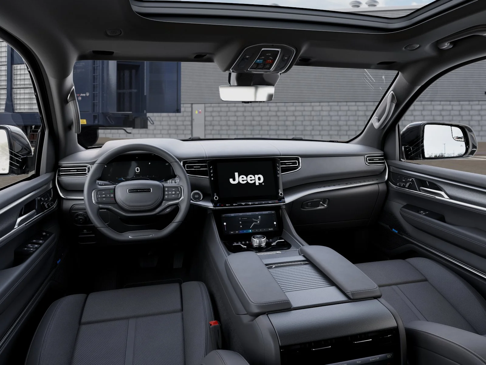 New 2026 Baltic-Gray Metallic Clear-Coat Exterior Paint Jeep Summit Obsidian image 8