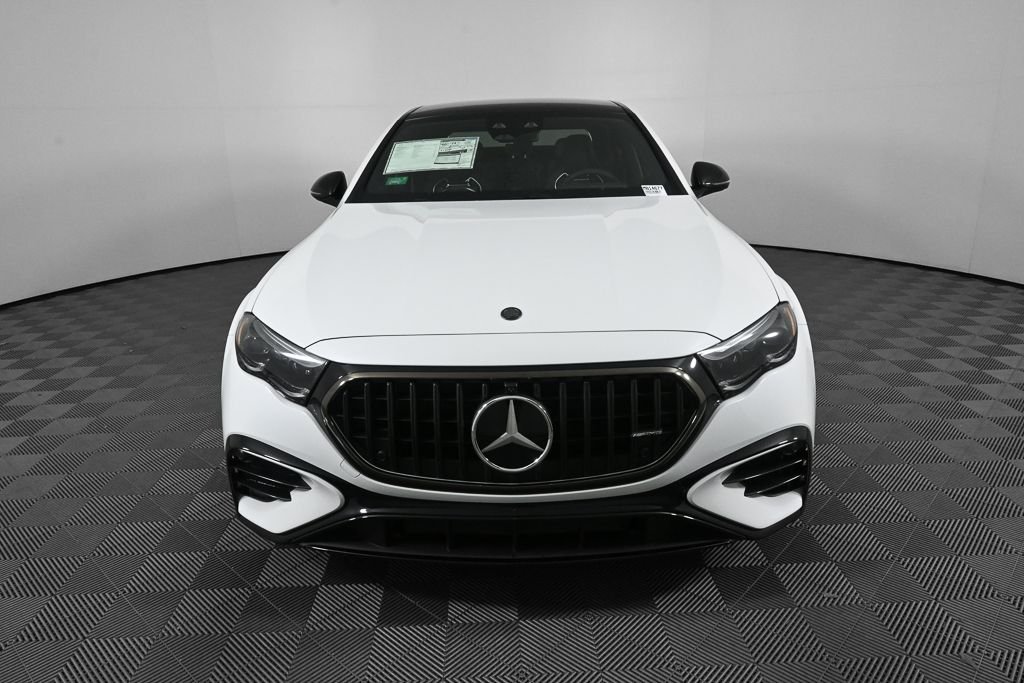 New 2026 MANUFAKTUR Moonlight White Metallic Mercedes-Benz AMG® E 53 E 4MATIC+ Sedan image 33