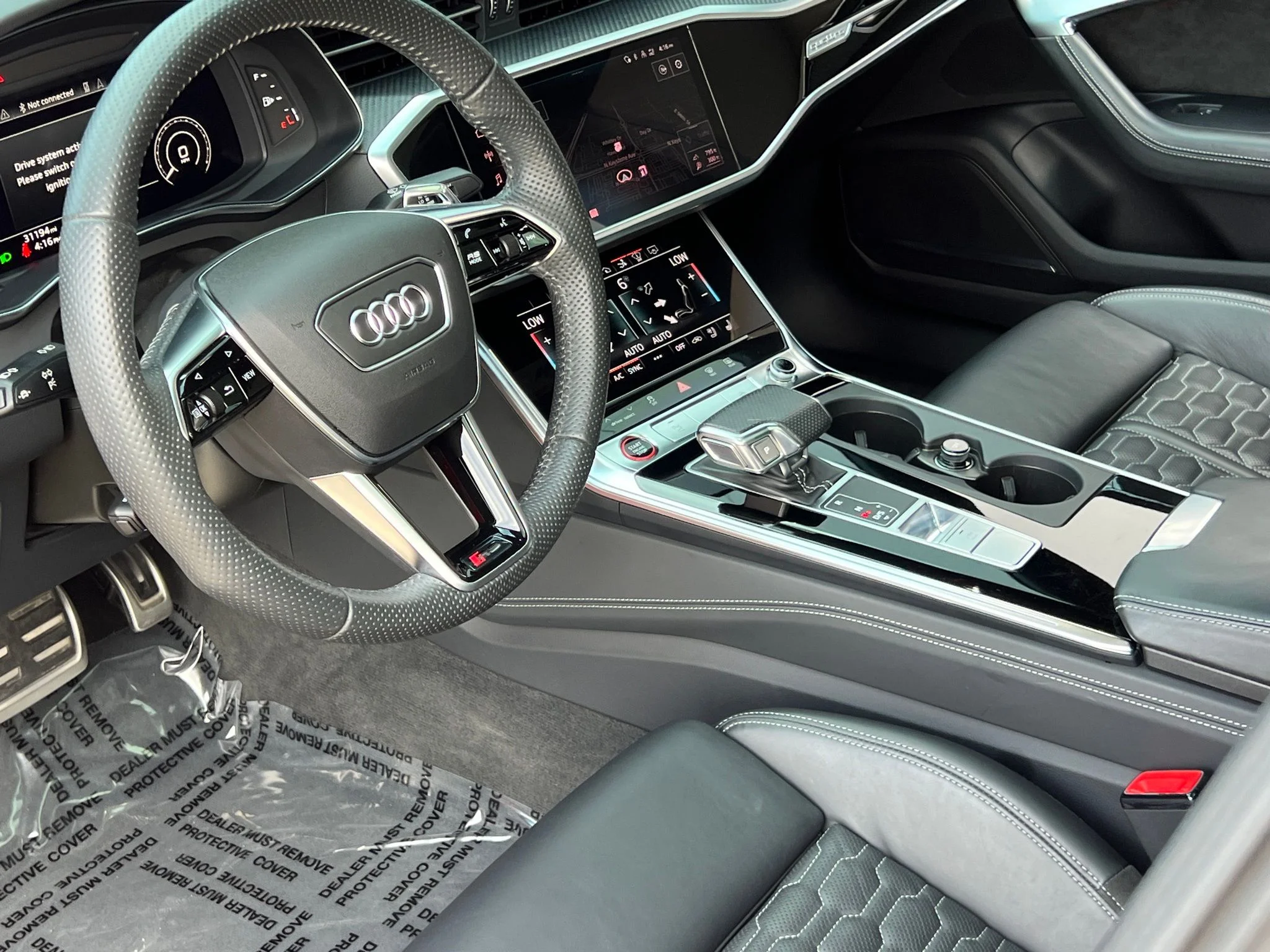Used 2021 Red Audi 4.0T image 2