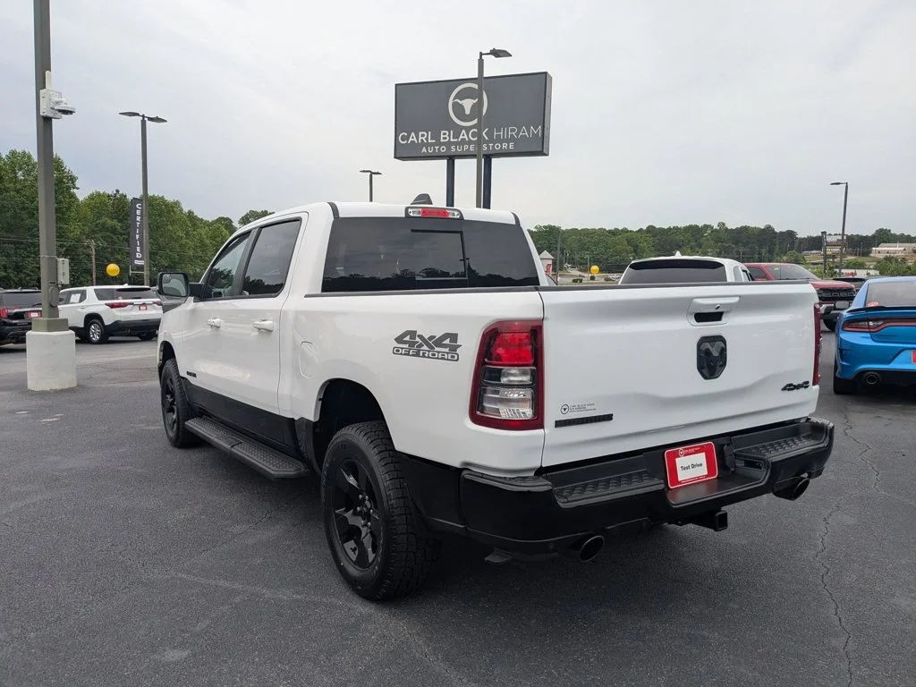 Used 2022 Bright White Clearcoat Ram Big Horn image 7
