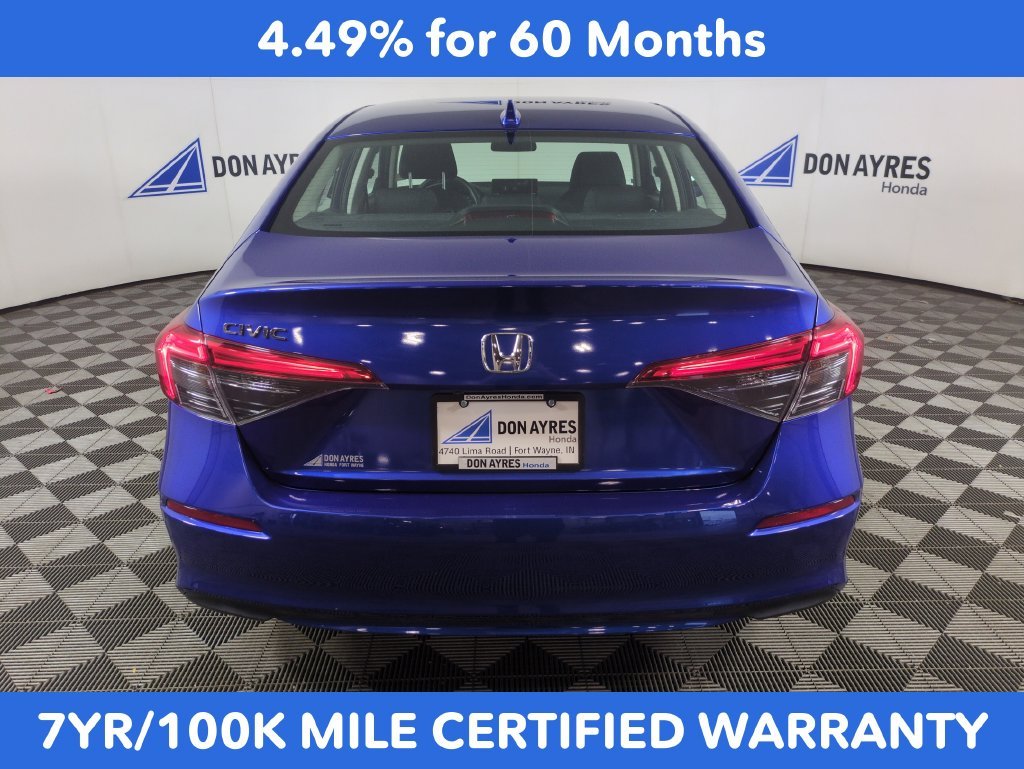 Certified Used 2022 Aegean Blue Metallic Honda LX image 5