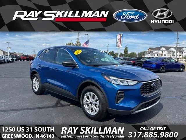Certified Used 2023 Atlas Blue Metallic Ford Active image 1