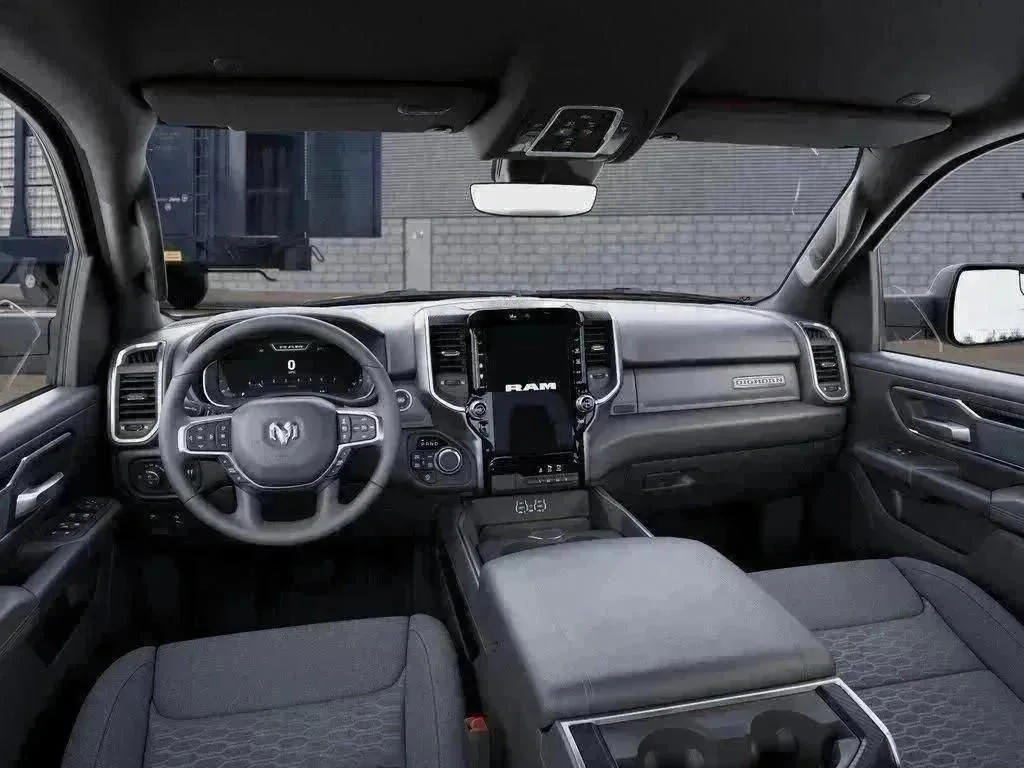 New 2026 Granite Crystal Metallic Clear-Coat Exterior Paint RAM Big Horn Night Edition image 34