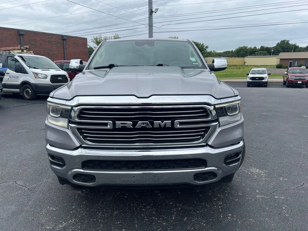 Used 2021 Billet Silver Metallic Clearcoat Ram Laramie image 7