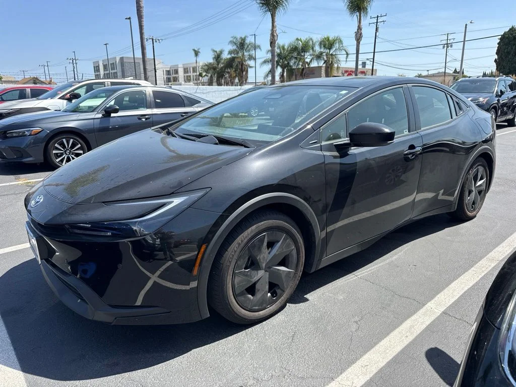 Certified Used 2024 Black Toyota LE image 3