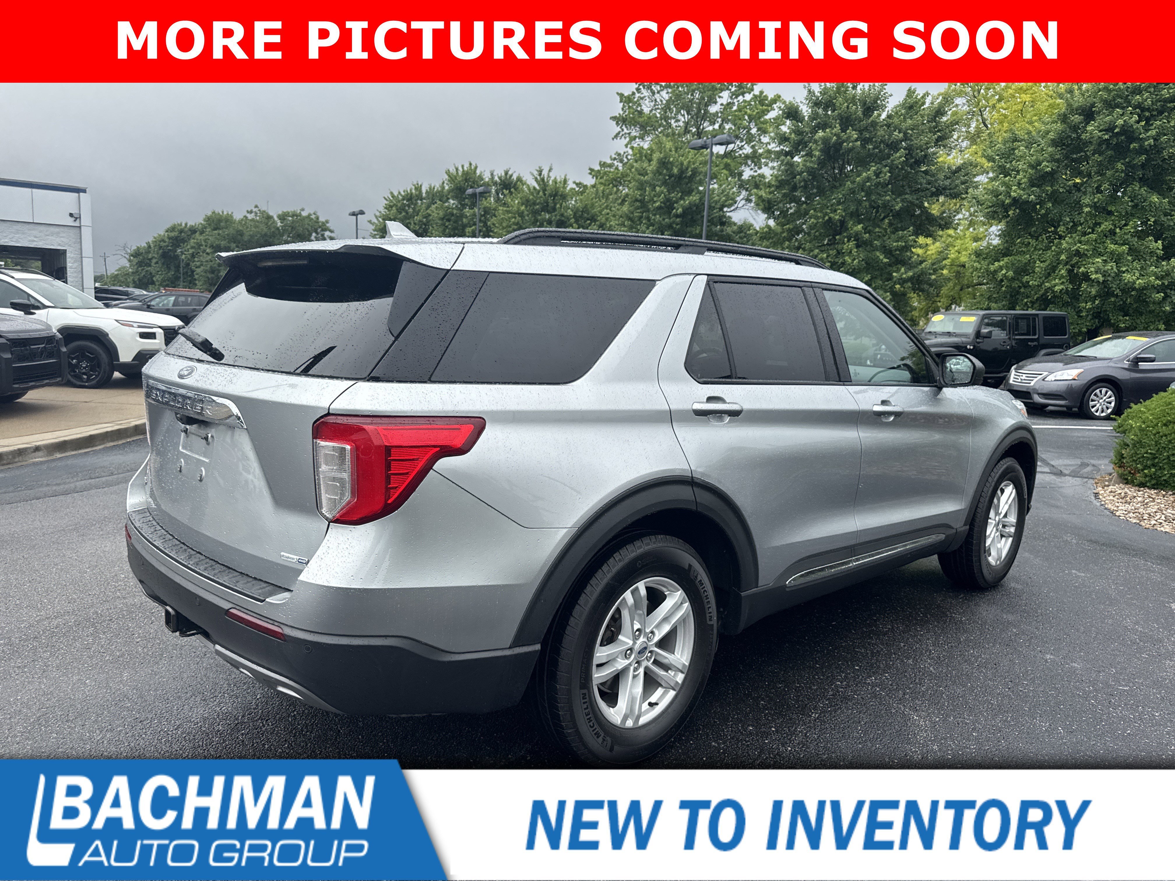 Used 2020 Iconic Silver Metallic Ford XLT image 3
