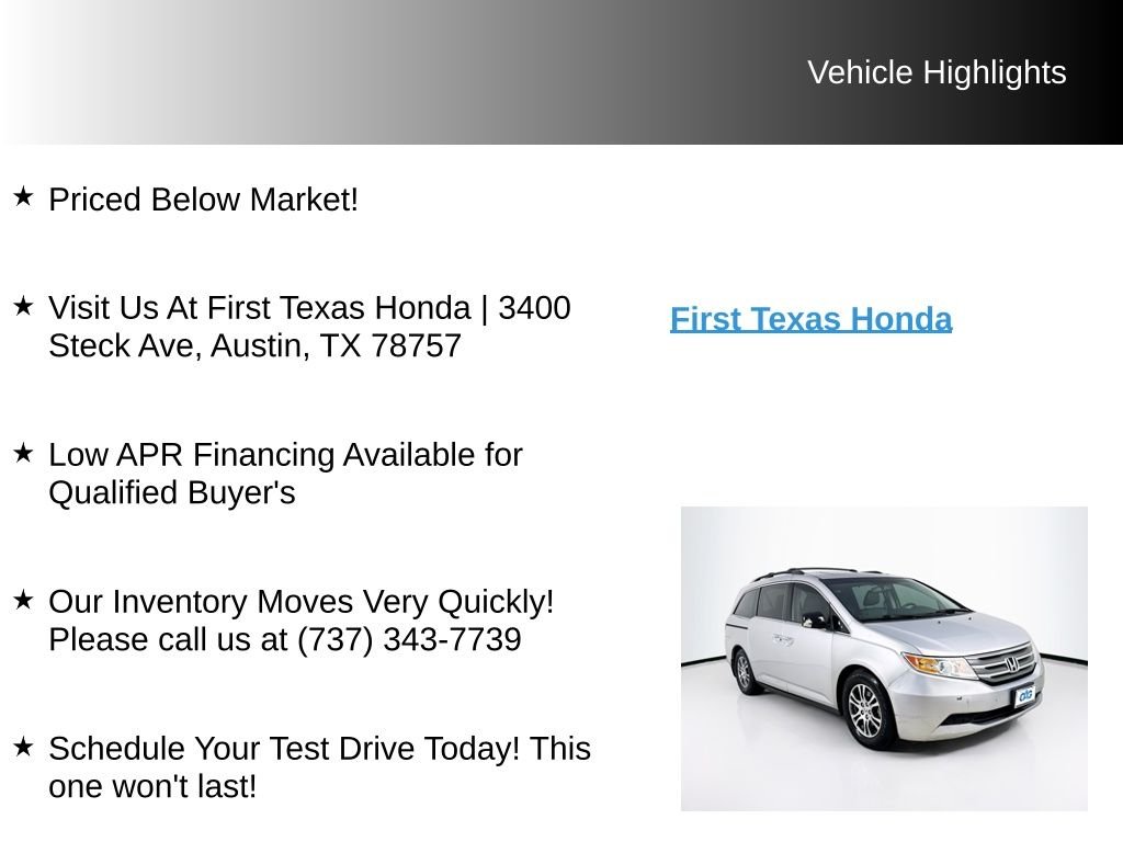 Used 2013 Silver Honda EX-L image 9