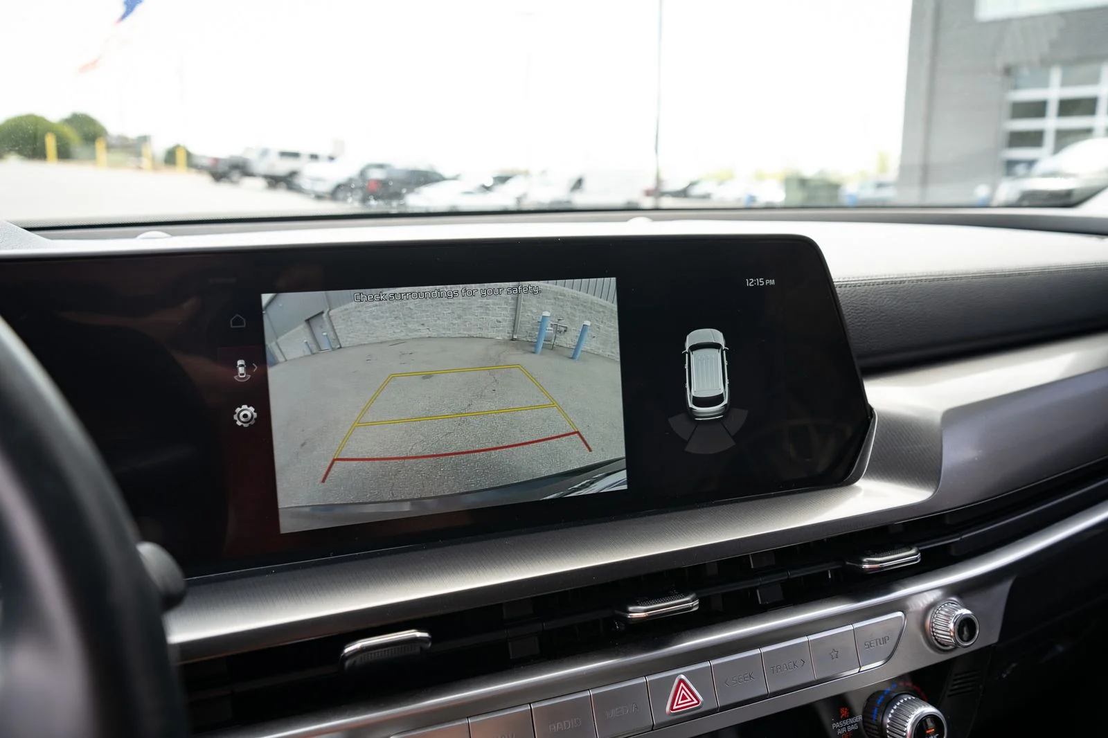 Used 2025 Ebony Black Kia S image 26