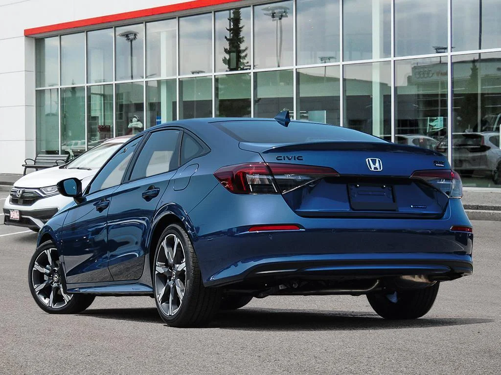 New 2026 Blue Lagoon Pearl Honda SPORT TOURING The Civic — fully loaded,fully effi image 4