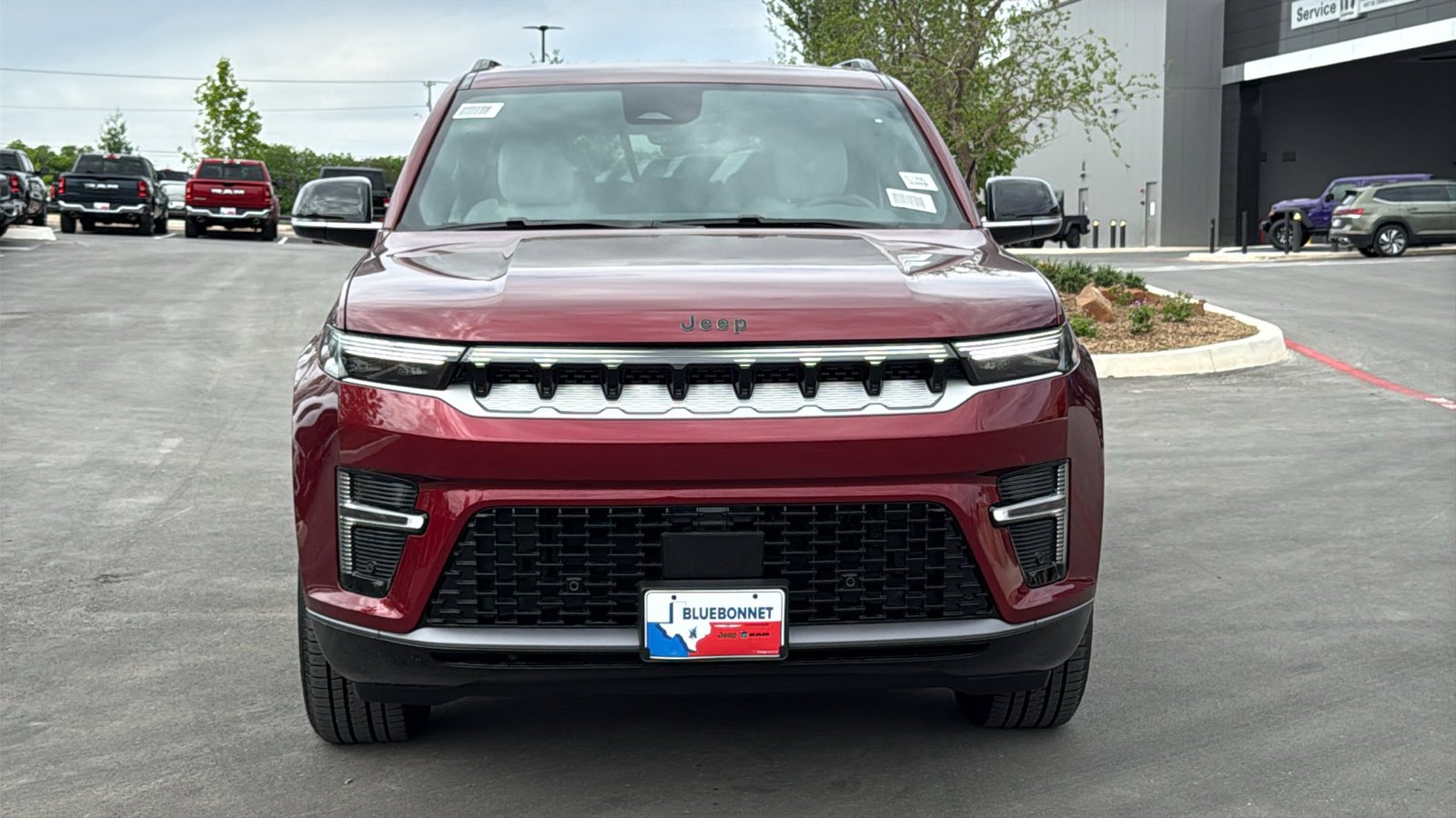 New 2026 Velvet Red Pearl-Coat Exterior Paint Jeep BASE image 2