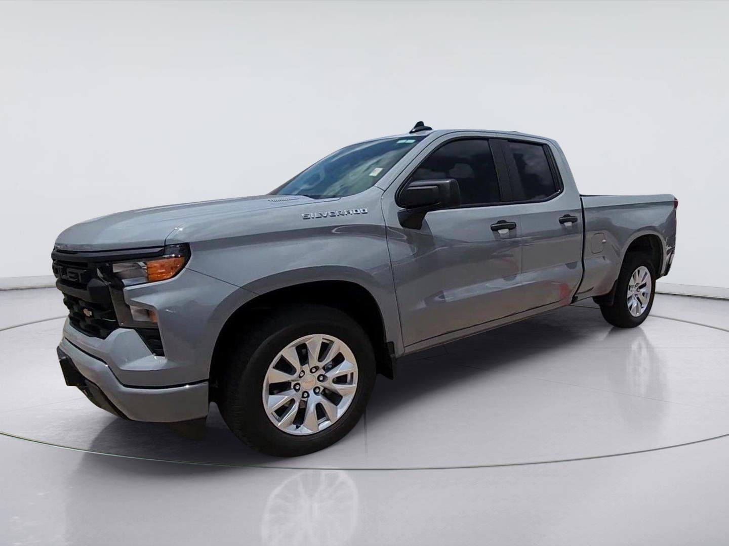 2025 Chevrolet Silverado 1500 Custom Gray at Mac Haik Chevrolet