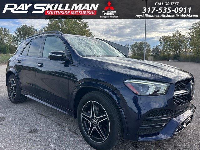 Used 2022 Blue Mercedes-Benz GLE 350 image 3