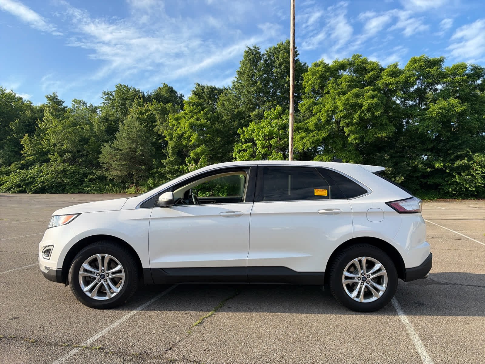 Used 2015 White Ford SEL image 4
