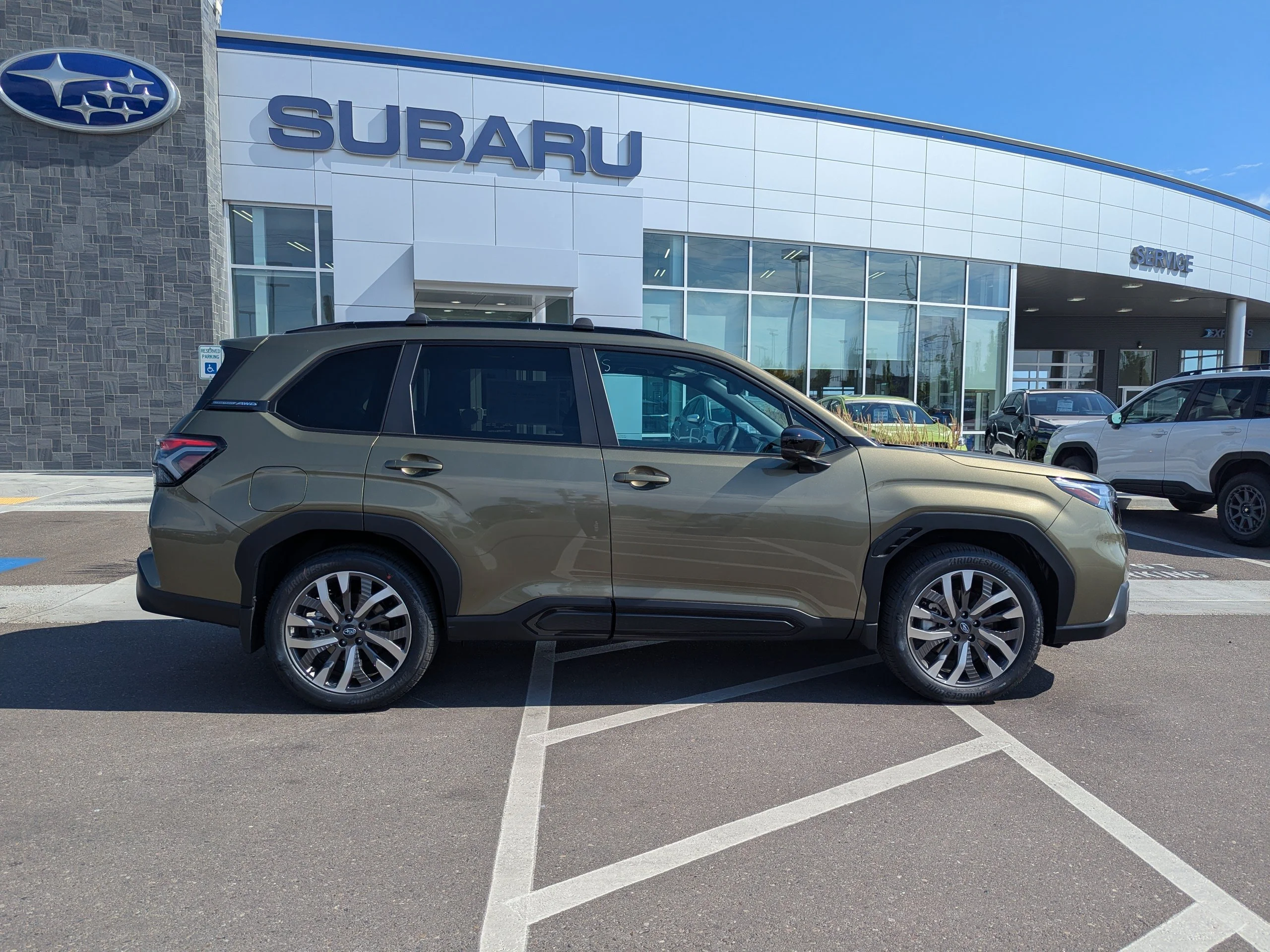 New 2026 Autumn Green Metallic Subaru Touring image 8