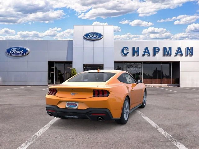 New 2026 Orange Fury Metallic Tri-coat Ford EcoBoost® Premium Fastback image 8