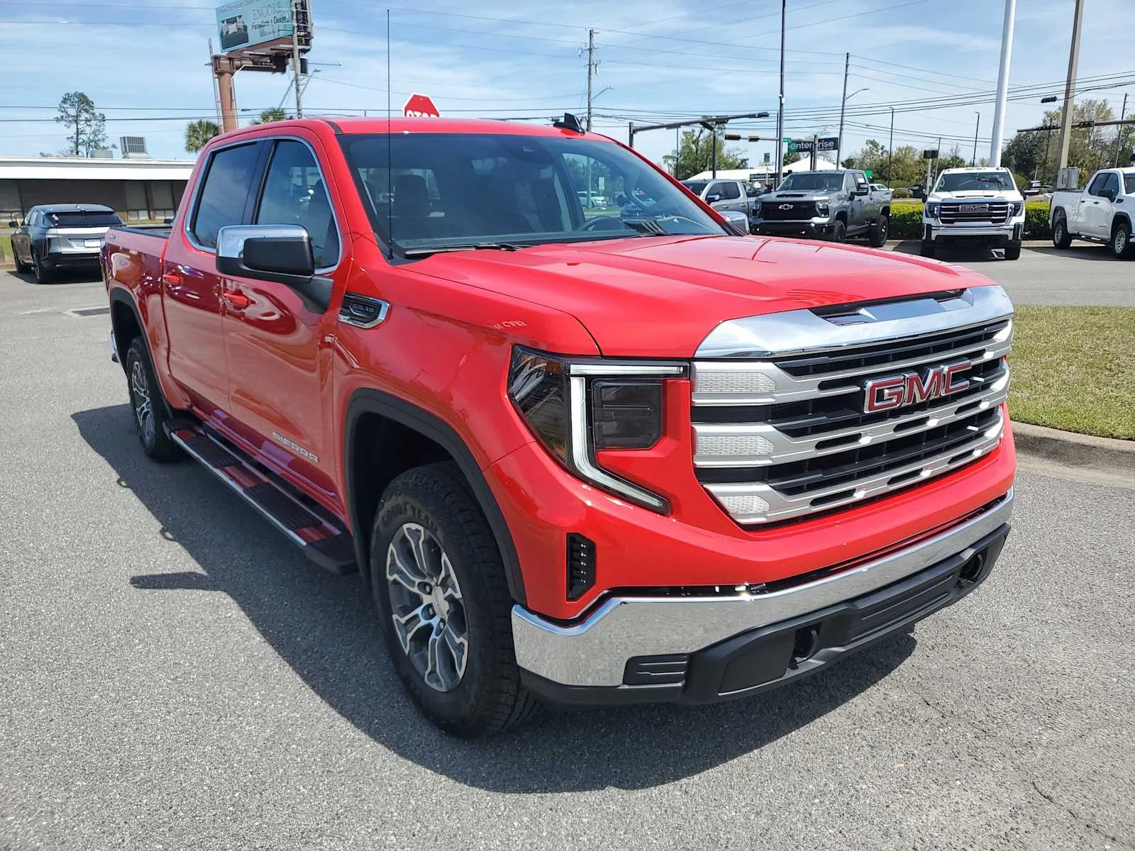 New 2026 Cardinal Red GMC SLE image 8