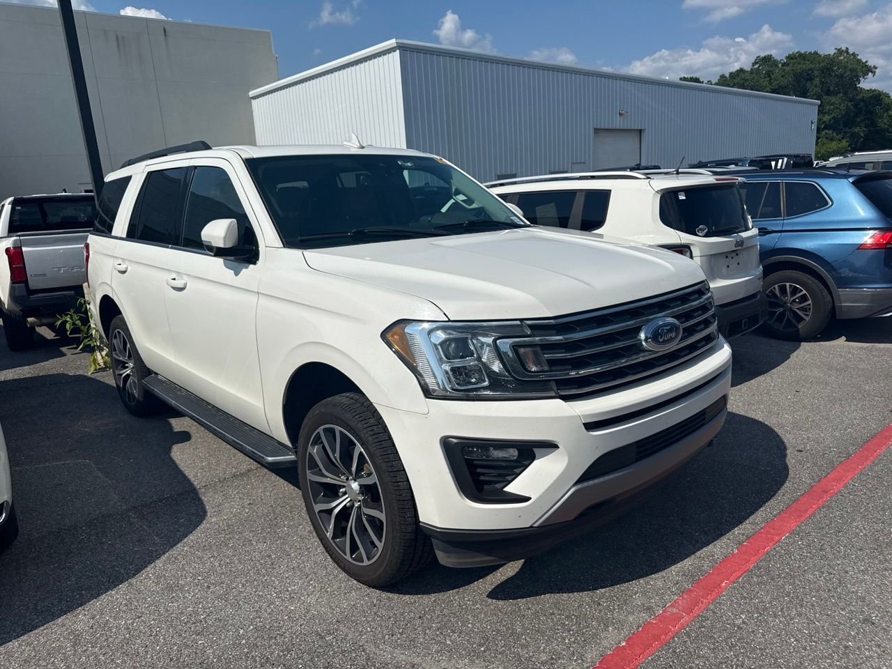 Used 2021 White Ford XLT image 2